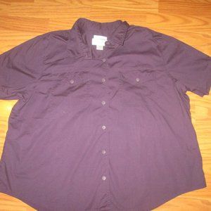 5/$25 CJ Banks Sz 1X Deep Purple Top